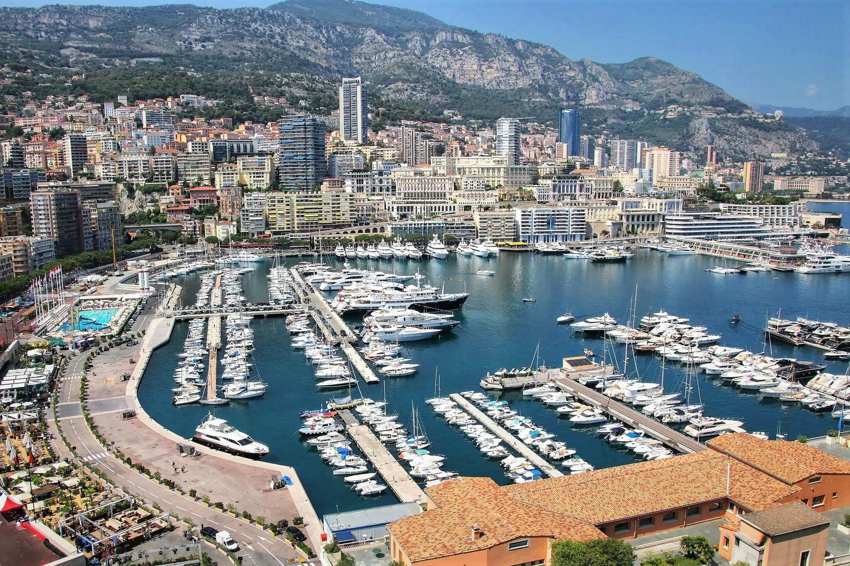 Порт Монако Эркюль  Port Hercule Monaco