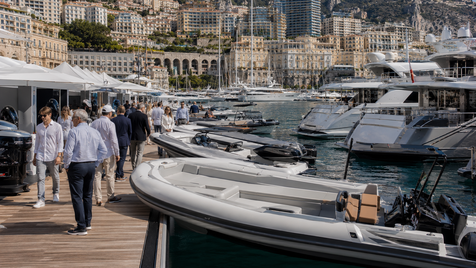Суперъяхты и тендеры на Monaco Yacht Show 2026