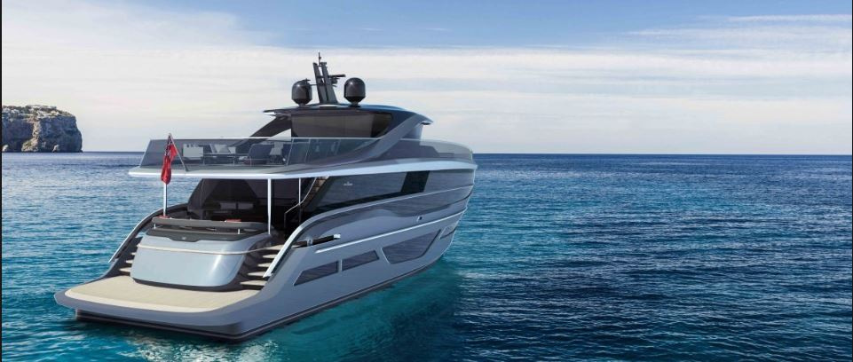 Компания Princess Yachts представила роскошную X95.