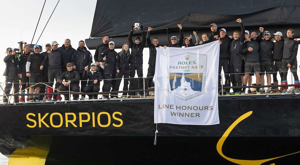 Дмитрий Рыболовлев и его экипаж выиграли на новой яхте парусную регату в Ла-Манше