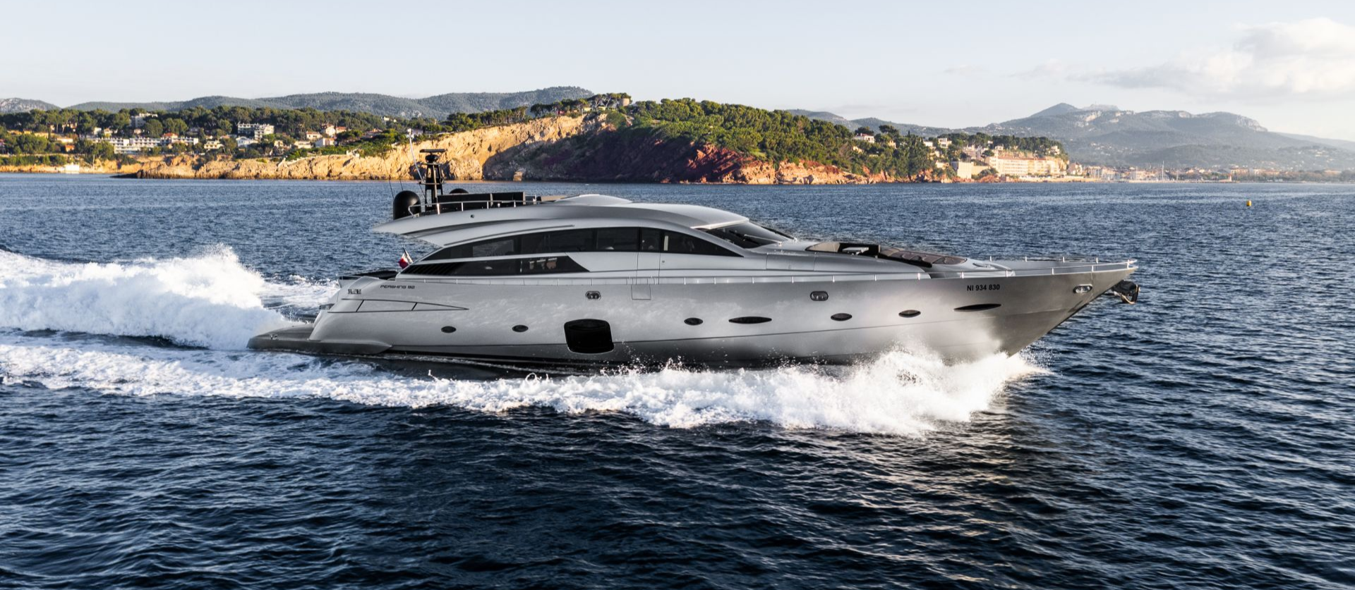 Rent and sale of the yacht PERSHING 92, 27 meters