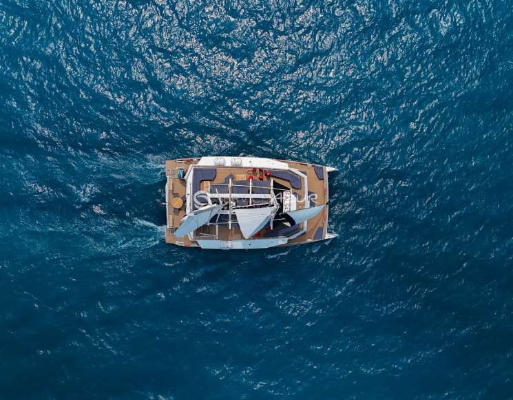 Premium Maxi-Catamaran for up to 200 passengers