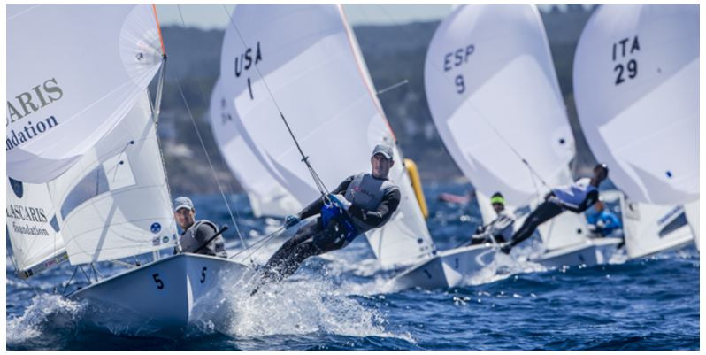 В Монако идет этап Чемпионата Европы Олимпийских парусных яхт - «470»